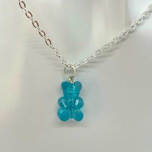 Blue Bear Necklace 💙🧸